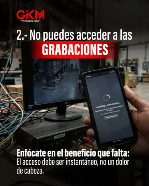 Sin acceso a grabaciones de cámaras de seguridad